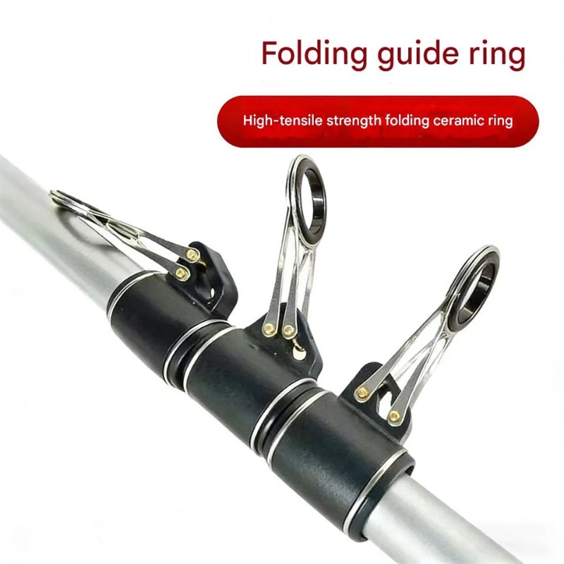 Fishing Rod Casting - 1PCS Rvs Vissen Gids Set 16.2mm