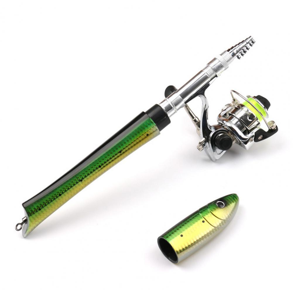 Fishing Rod Spinning - Hengel Telescopische Hengel Draagbare Mini Visvorm