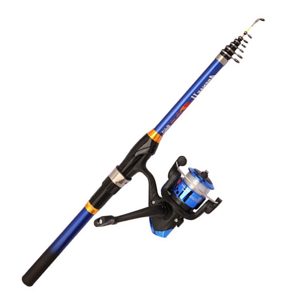 Fishing Rod Surf - Telescopische hengel van lichtgewicht carbon, 1,5M-3M,