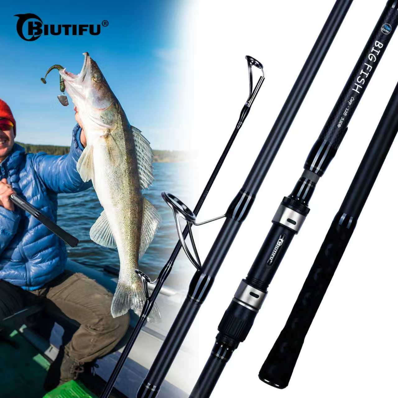Fishing Rod Surf - BIUTIFU BIGFISH Karper Surfcasting Hengels 3.0m