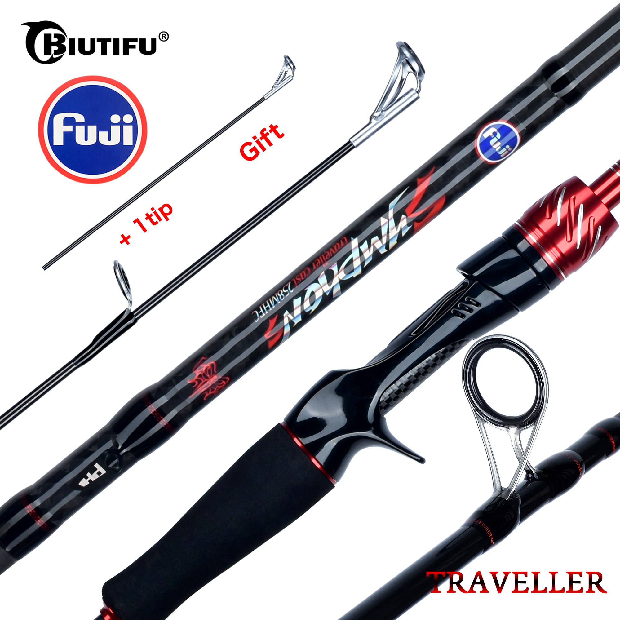 BIUTIFU Reiziger Spinning Cast - Fishing Rod Ice recensie en prijs