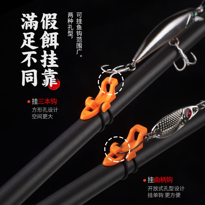 1 Set 3-formaat ringen vishake - Fishing Rod Casting recensie en prijs