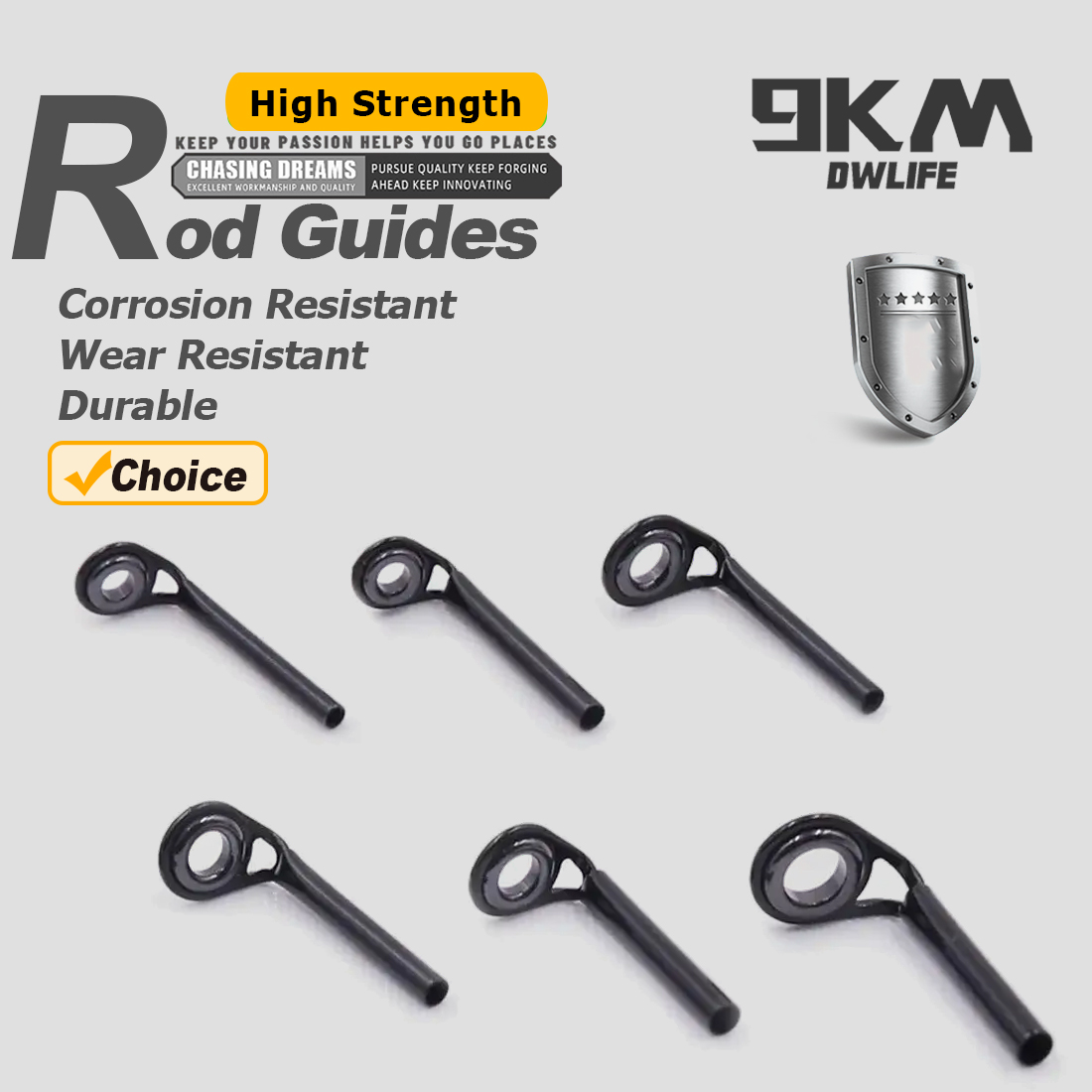 Hengelgeleiders 5 ~ 10 stuks M - Fishing Rod Tip Replacement recensie en prijs