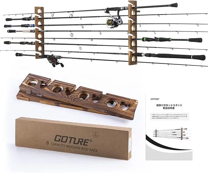 Goture Hengelhouders met 8 Gat - Fishing Rod Rack recensie en prijs