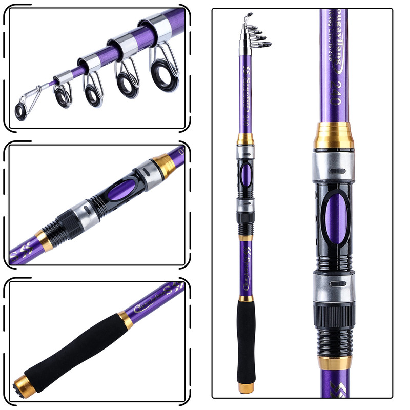 Dougayilang 4 Kleuren Telescop - Fishing Rod Surf recensie en prijs