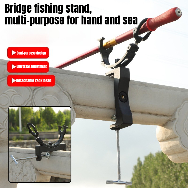 360 °   Draaibaar, verstelbaar - Fishing Rod Travel recensie en prijs