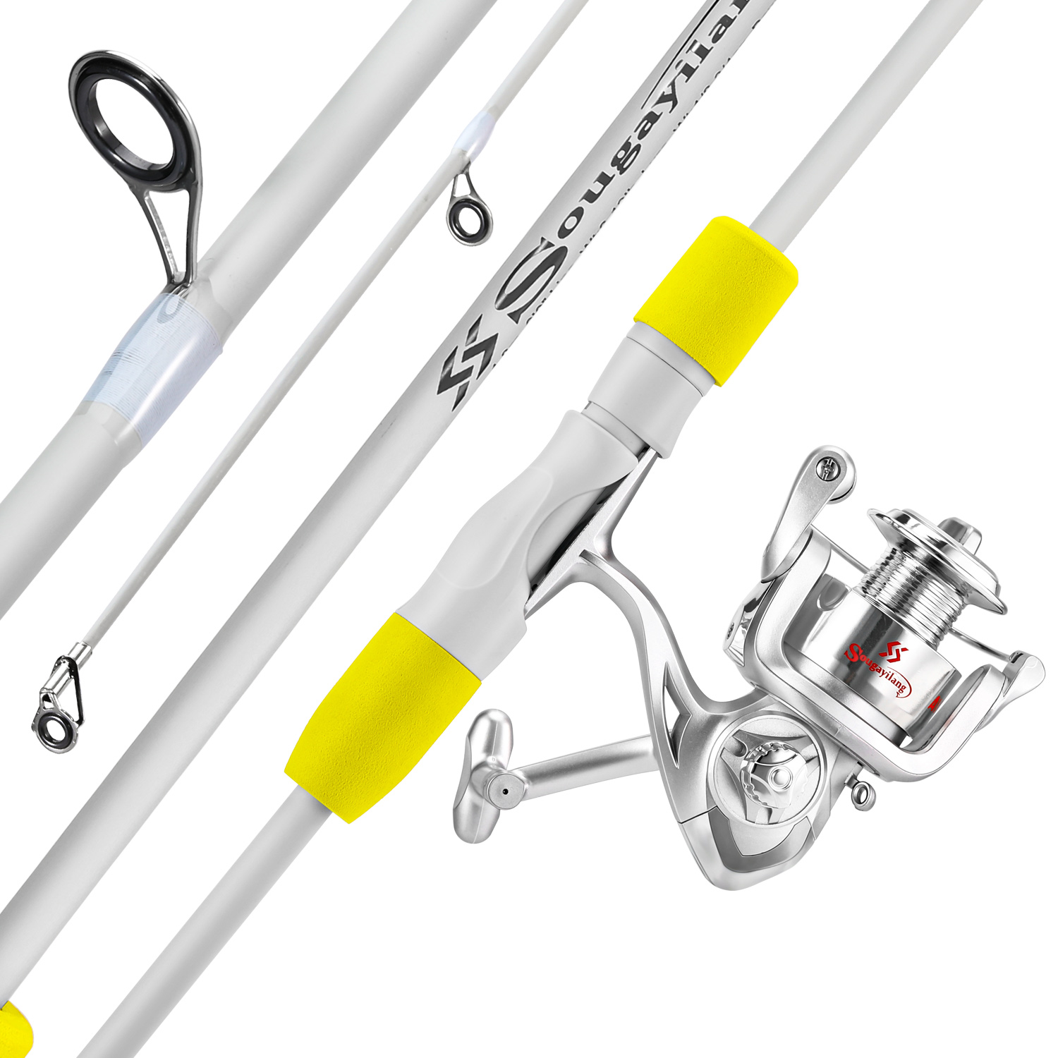 Sougayilang 2 sectie Spinning  - Fishing Rod Spinning recensie en prijs