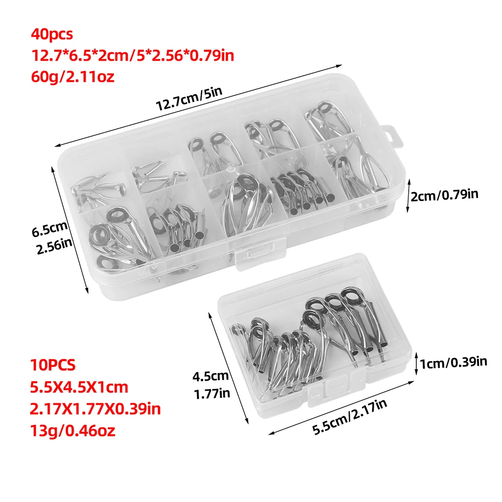 10/40 stuks Hengeltop Reparati - Fishing Rod Tip Replacement recensie en prijs